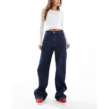 ASOS DESIGN Ultimate Flared jeans in indigo-Blauw