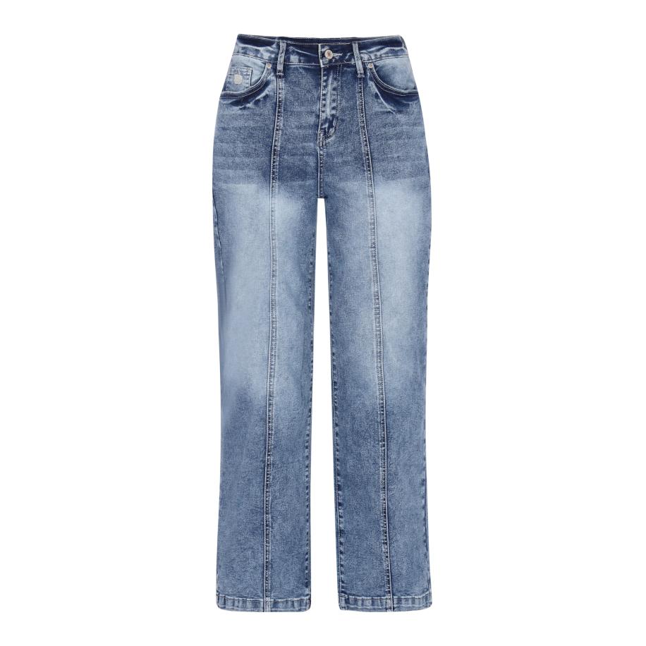 ebeeza ebeeza Jeans Retro blauw denim -