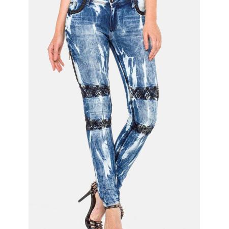 Cipo & Baxx CIPO & BAXX Jeans blauw denim / lichtblauw / zwart