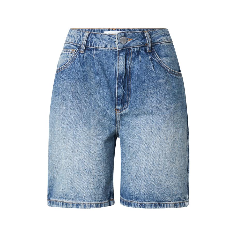 OH APRIL OH APRIL Bandplooi jeans Toum blauw denim -