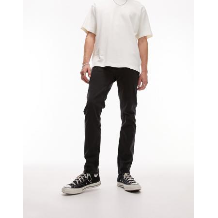 Topman - Skinny jeans in zwarte wassing