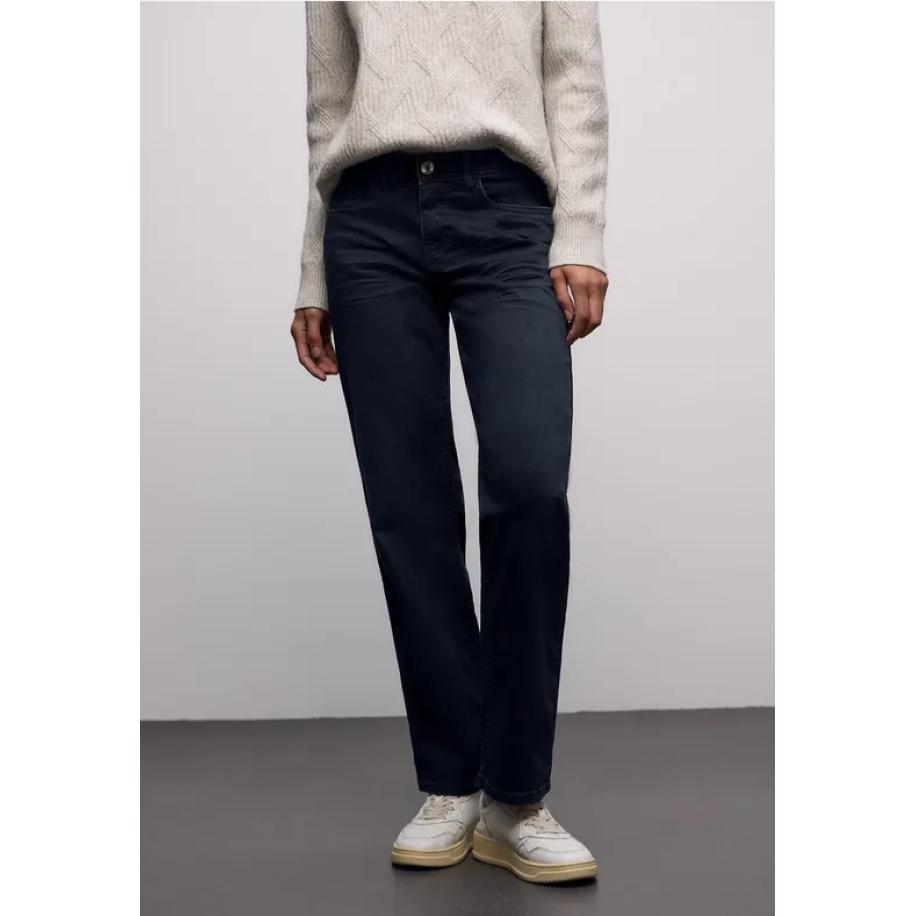 Street One Straight Legs jeans - Blauw