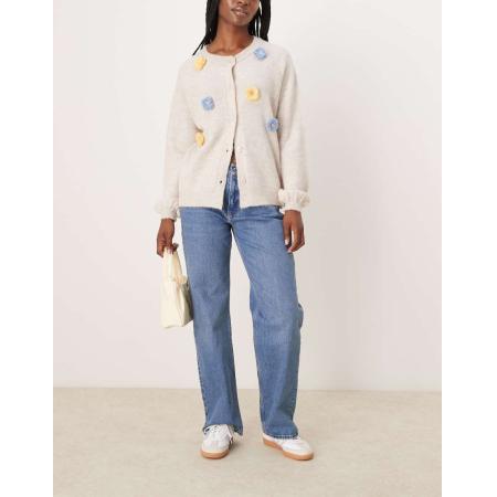 Abercrombie & Fitch Baggy jeans met lage taille in middenblauw