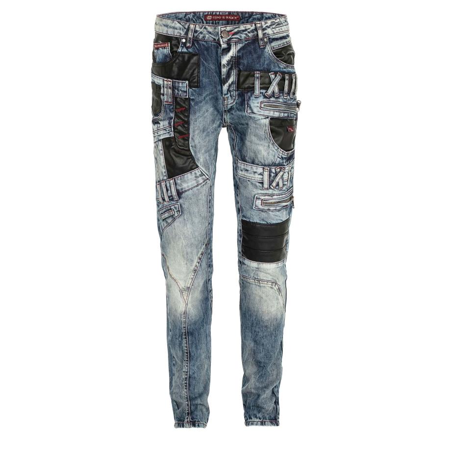 Cipo & Baxx CIPO & BAXX Jeans blauw -