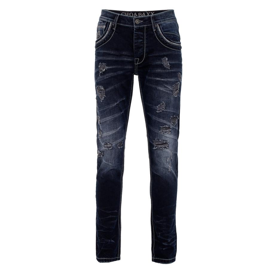 Cipo & Baxx CIPO & BAXX Jeans donkerblauw -