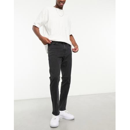 New Look - Smalle jeans in zwarte wassing