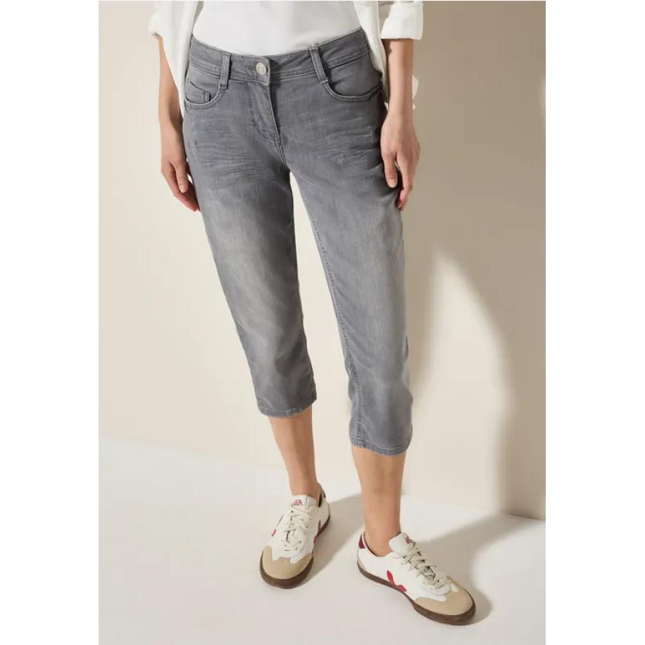 CECIL 3/4 spijkerbroek Grijs