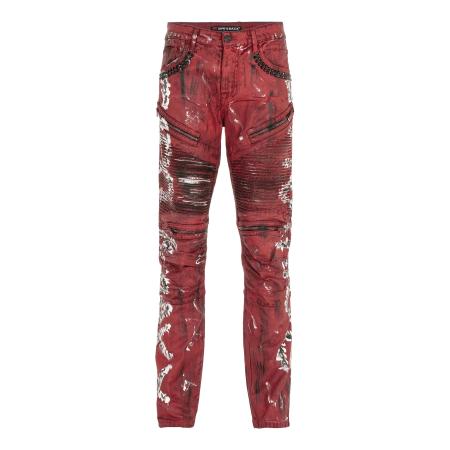 Cipo & Baxx CIPO & BAXX Jeans DENIM rood