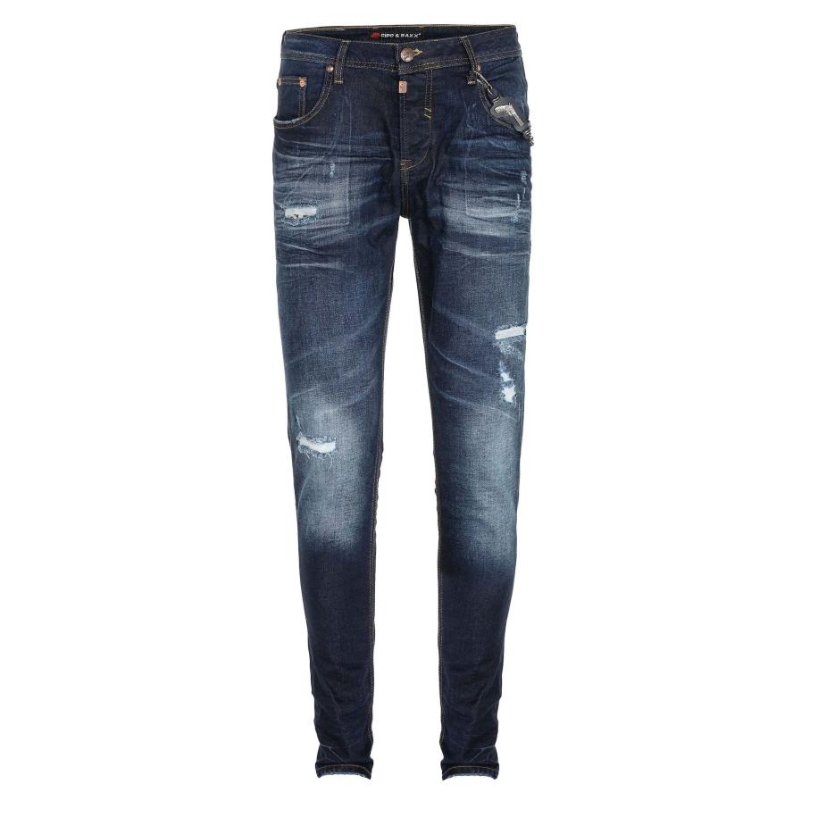 Cipo & Baxx CIPO & BAXX Jeans donkerblauw -
