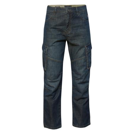 KOROSHI KOROSHI Cargojeans donkerblauw