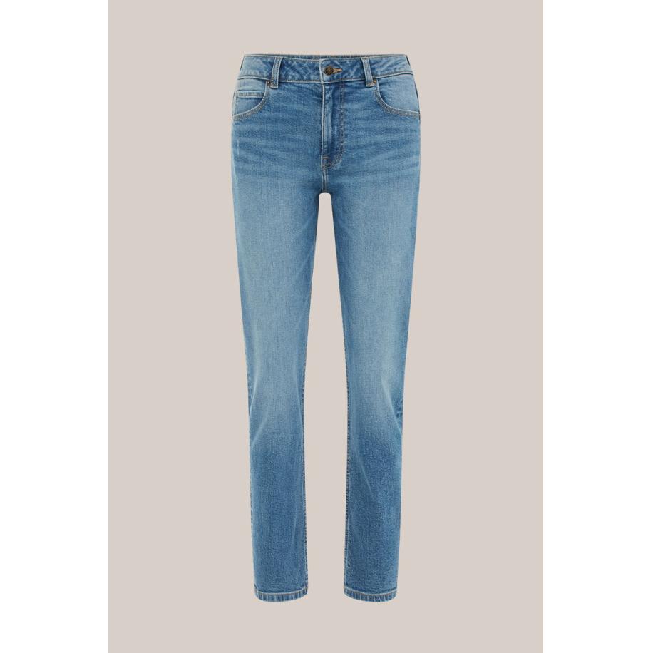 Blue Ridge dames boyfriend jeans - Boyfriend Fit - Blauw - Katoen - Maat: 26 Blauw