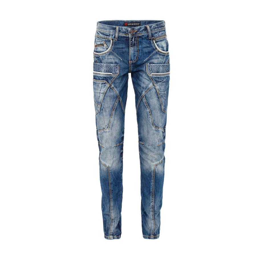 Cipo & Baxx CIPO & BAXX Jeans blauw -