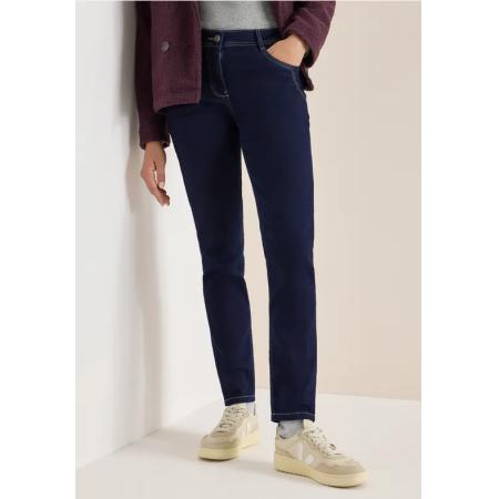 CECIL Uitgerolde casual jeans