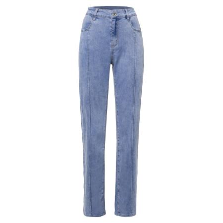 Influencer Influencer Jeans Piping blauw denim