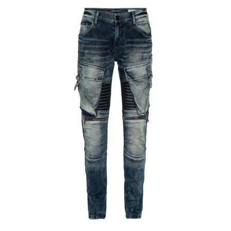 Cipo & Baxx CIPO & BAXX Cargojeans blauw