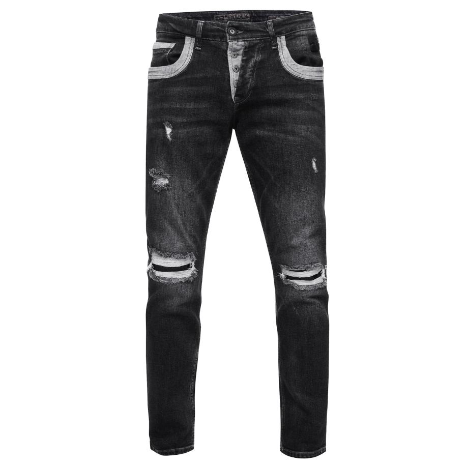 Rusty Neal Rusty Neal Jeans YOKOTE zwart -