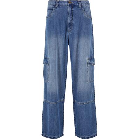 SOUTHPOLE Cargojeans blauw denim