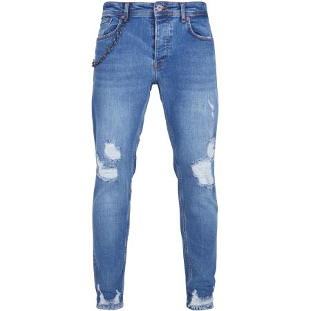 2Y Premium Jeans blauw denim