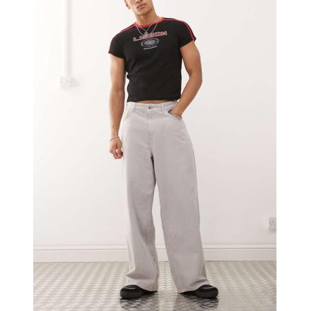 COLLUSION Anti-fit jeans in grijs