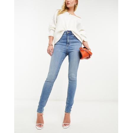 ASOS DESIGN Ultimate Skinny jeans in middenblauw