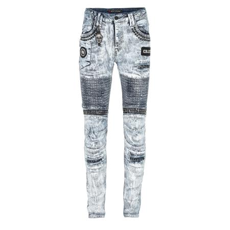 Cipo & Baxx CIPO & BAXX Jeans grey denim / lichtgrijs