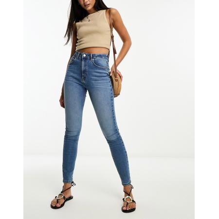 ASOS DESIGN Ultimate Skinny jeans in middenblauw