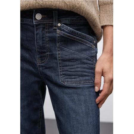Street One Jeans met opgestikte zakken -