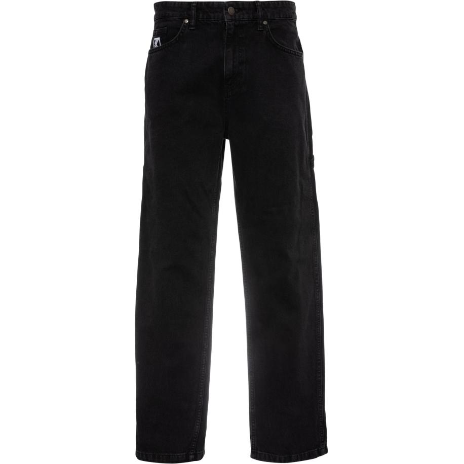 Karl Kani Karl Kani Cargojeans zwart / wit -
