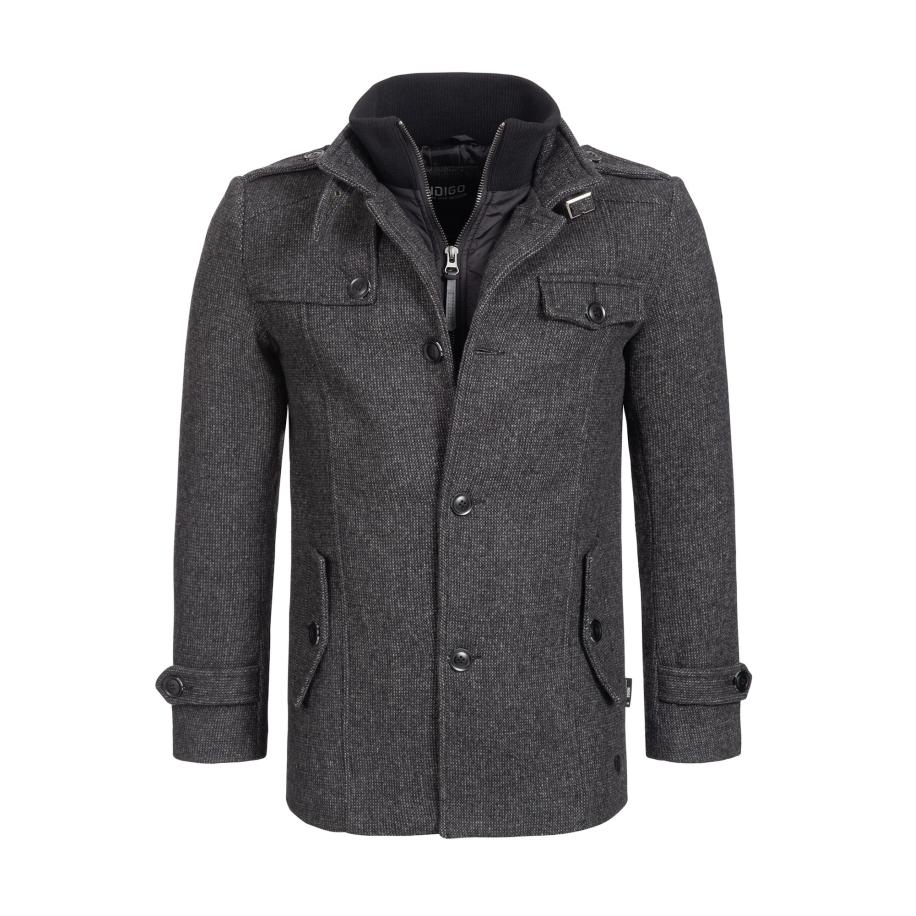 INDICODE JEANS INDICODE JEANS Tussenjas Brandon zwart -