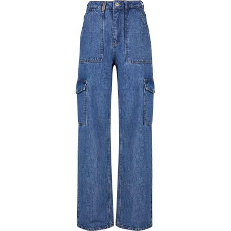 2Y Premium Cargojeans Lona blauw denim