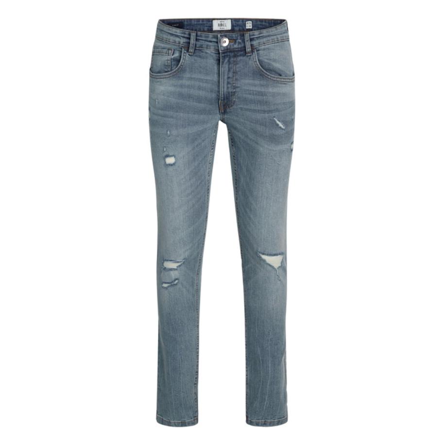 Redefined Rebel Redefined Rebel Jeans Stockholm blauw denim / bruin -