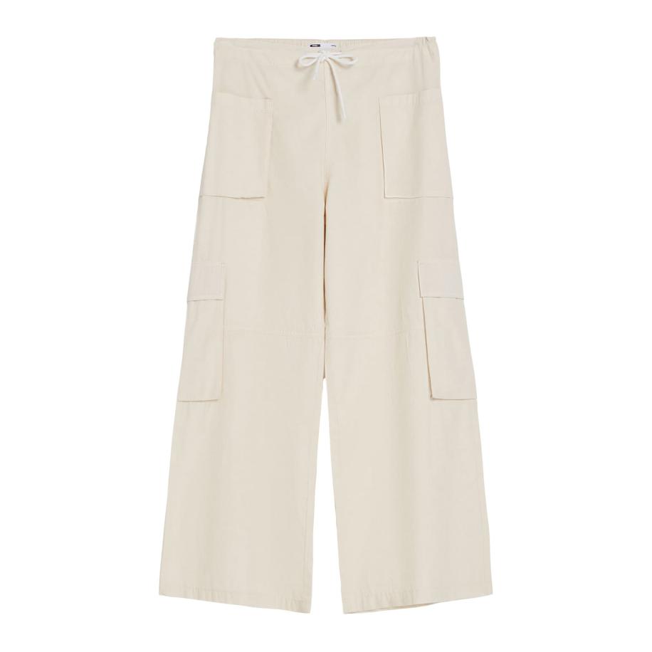 Bershka Bershka Cargojeans lichtbeige -