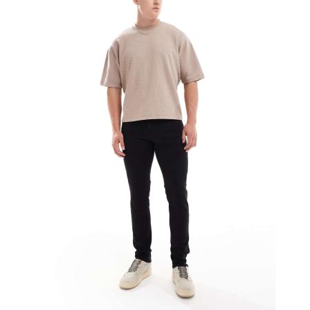 JJ Rebel - Luke - Slim-fit jeans met zwarte wassing