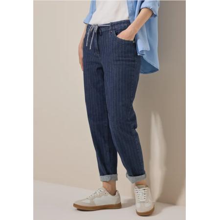 CECIL Jeans met krijtstreeplook