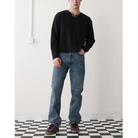 Dr Denim - Dash - Regular-fit jeans met rechte pijpen in middenblauw