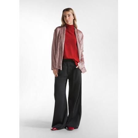 Deha DEHA Bandplooi jeans black denim