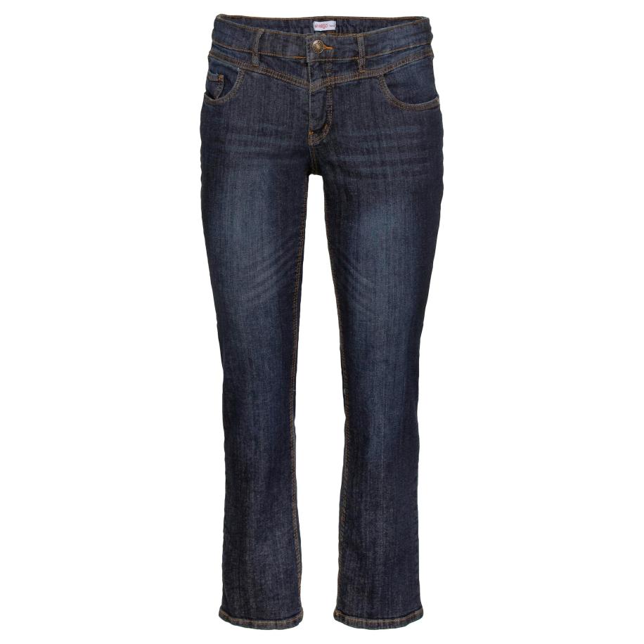 Sheego SHEEGO Jeans Lana donkerblauw -