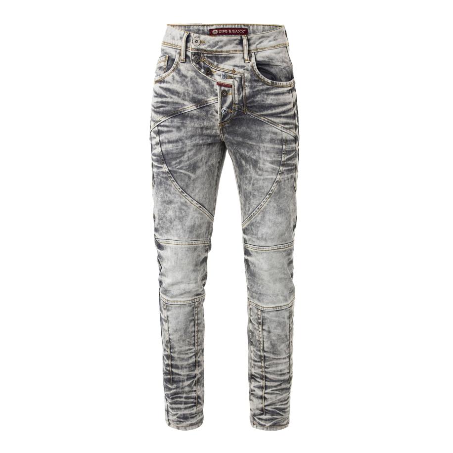 Cipo & Baxx CIPO & BAXX Jeans grijs -