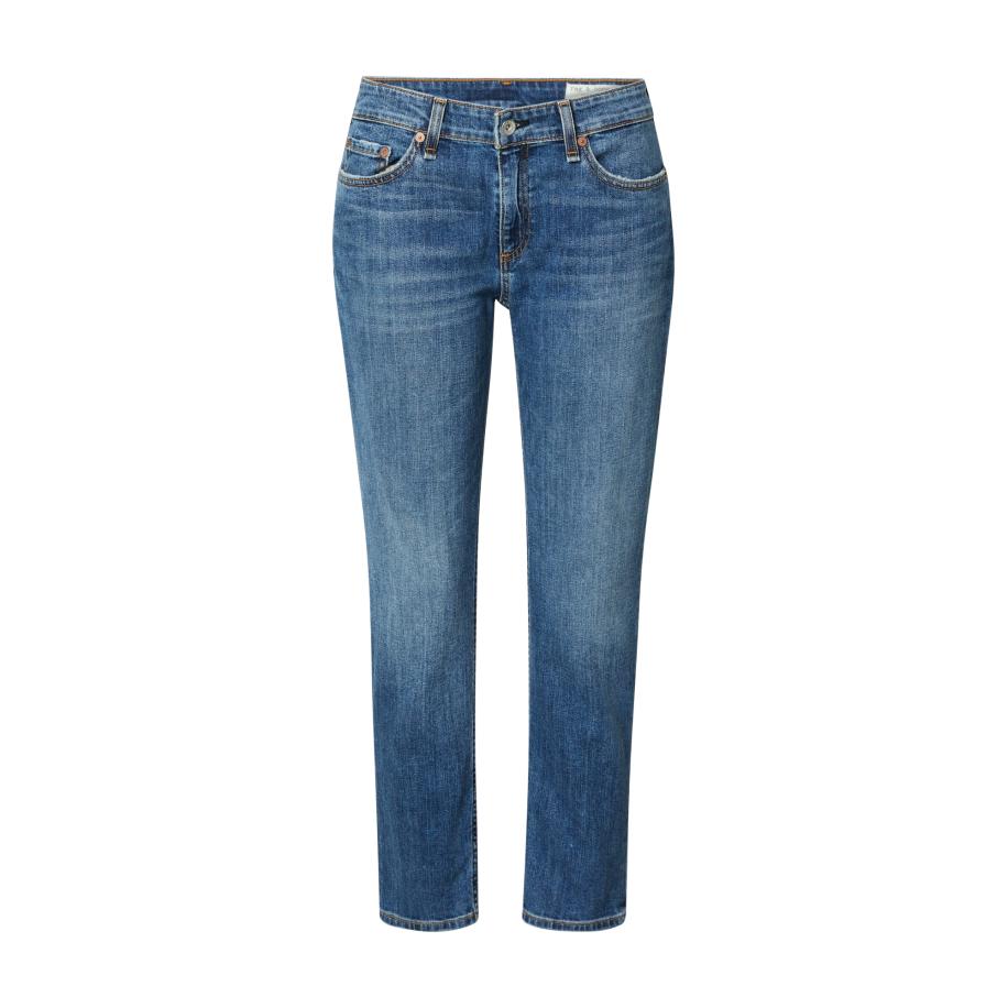 rag & bone rag & bone Jeans dre low-rise slim boyfriend blauw denim -