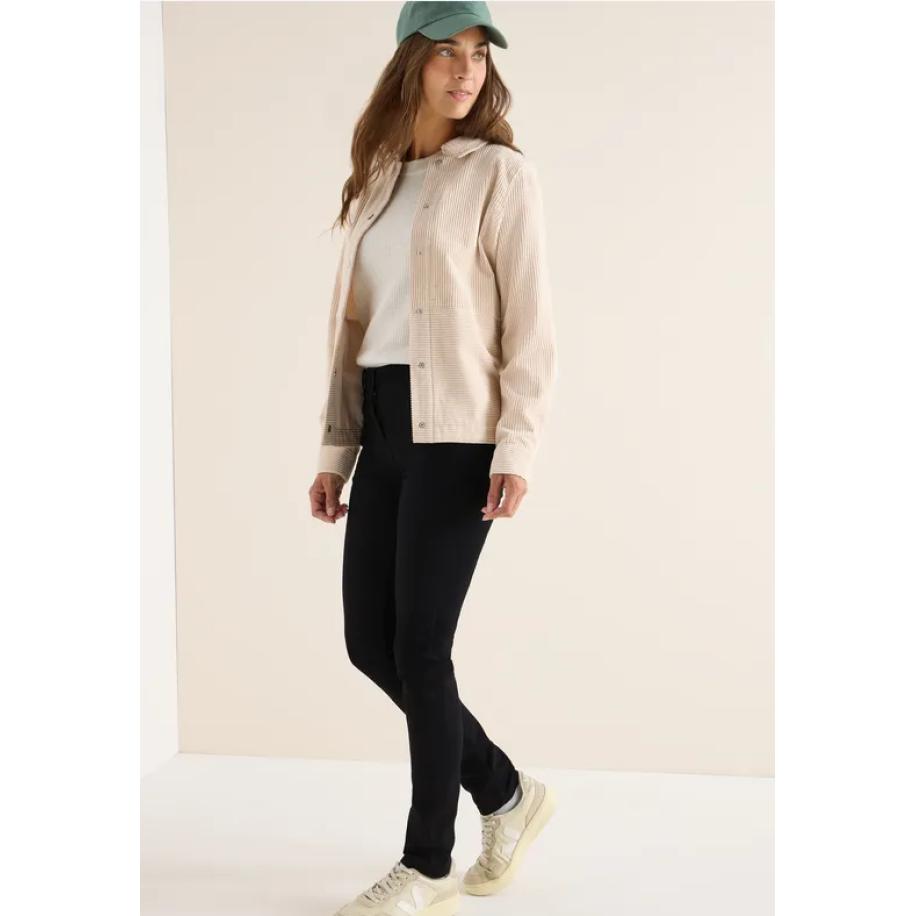 CECIL Slim Fit jeans Zwart