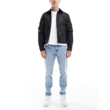 JJ Rebel - Adam - Toelopende jeans in lichtblauw met wassing