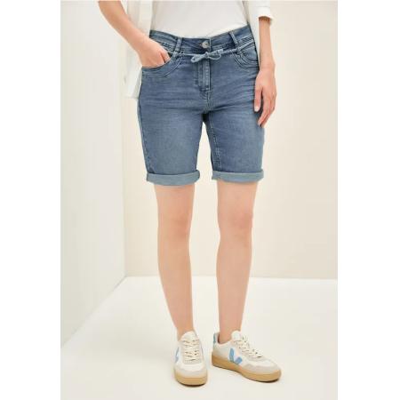 CECIL Jogg shorts in een denimlook