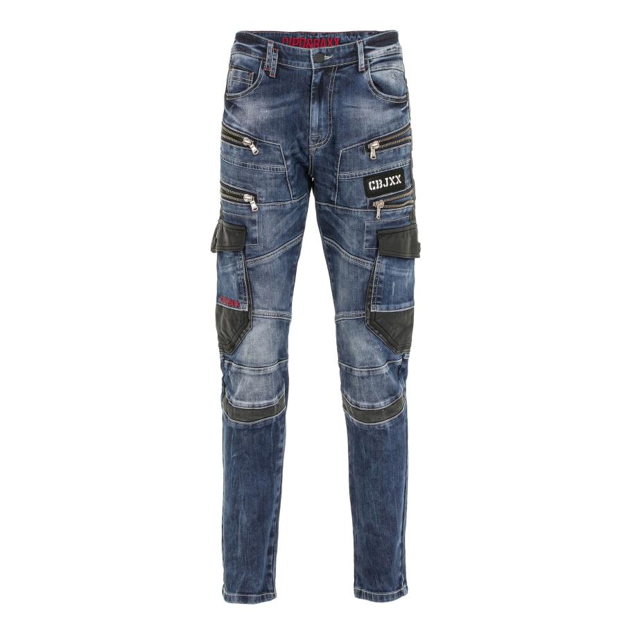 Cipo & Baxx CIPO & BAXX Jeans DENIM blauw -