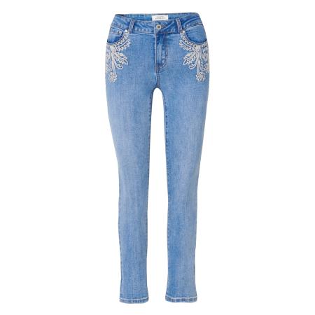 KOROSHI KOROSHI Jeans blauw denim