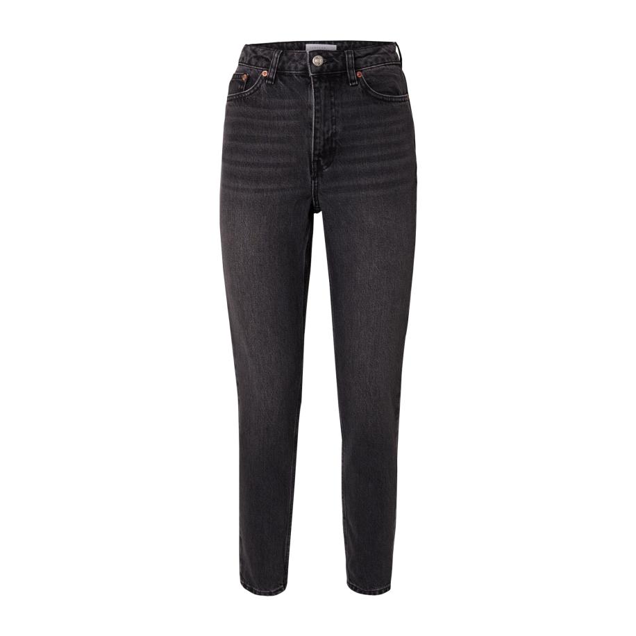 TOPSHOP Jeans black denim Zwart