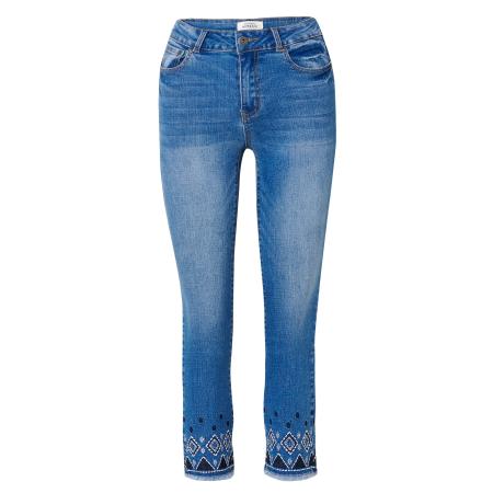KOROSHI KOROSHI Jeans blauw denim