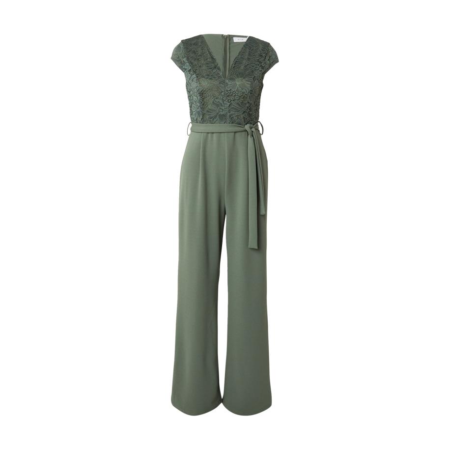 Vila VILA Jumpsuit donkergroen -