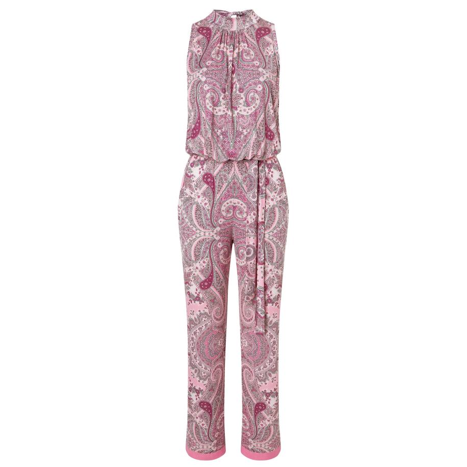 Ana Alcazar Ana Alcazar Jumpsuit Zipala pink / rosa / lichtroze / zwart -