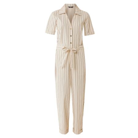 Mexx MEXX Jumpsuit crème / zwart