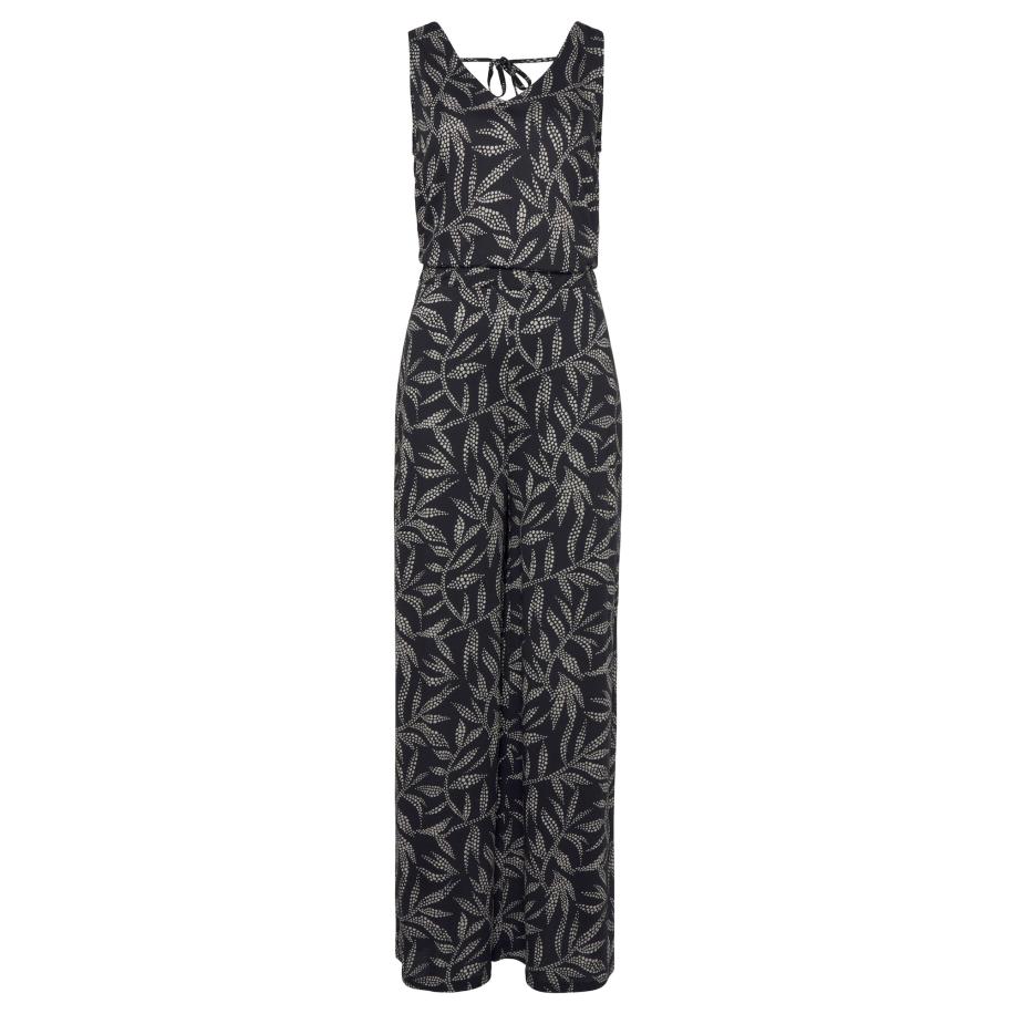 Lascana LASCANA Jumpsuit grijs / zwart -
